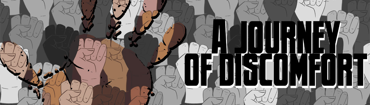 A journey of discomfort Banner