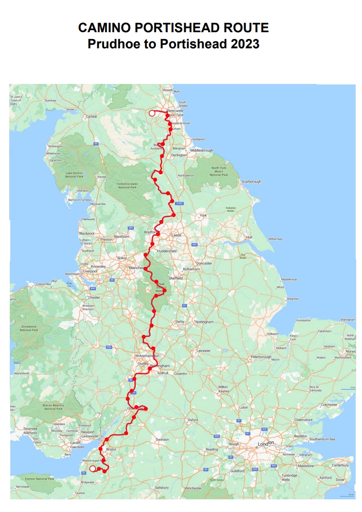 Camino Portishead route