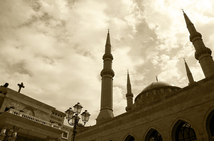 Church mosque Lebanon